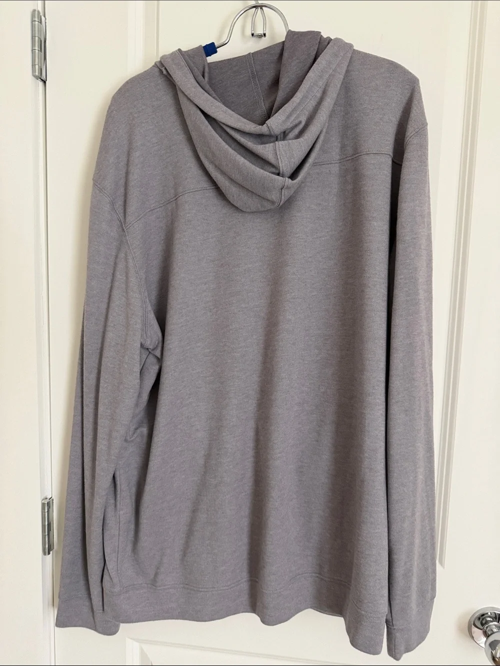 Men's Lightweight Zip-Up Hoodie - Gray